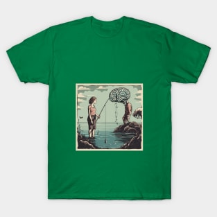fishing in the brain T-Shirt